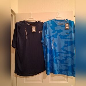 Under Armour Short Sleeve Shirts Size XL Lot of 2 NWT